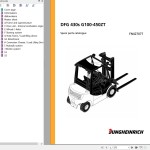 Jungheinrich DFG 430s G100-450ZT Spare Parts Manual FN427077