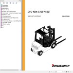 Jungheinrich DFG 430s G100-450ZT Spare Parts Manual FN427088