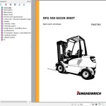 Jungheinrich DFG 550 GE220-300ZT Spare Parts Manual FN427001