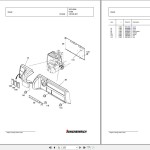 Jungheinrich EFG 115 MP G115-600DZ Spare Parts Manual FN427067