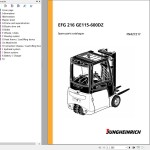 Jungheinrich EFG 216 GE115-600DZ Spare Parts Manual FN427217