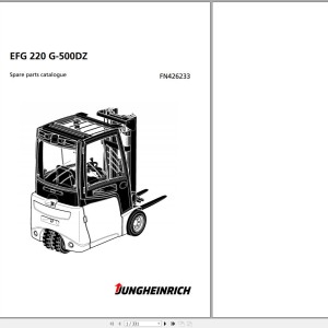Jungheinrich EFG 220 G-500DZ Parts Catalog FN426233