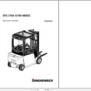 Jungheinrich EFG 316k G160-480DZ Parts Catalog FN426501