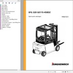 Jungheinrich EFG 320 GE115-450DZ Parts Catalog FN427221