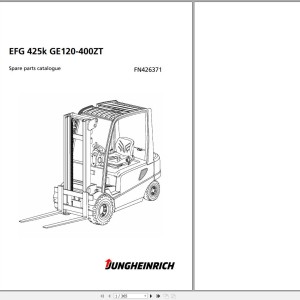 Jungheinrich EFG 425k GE120-400ZT Parts Catalog FN426371