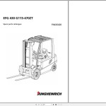 Jungheinrich EFG 430 G115-470ZT Parts Catalog FN426420