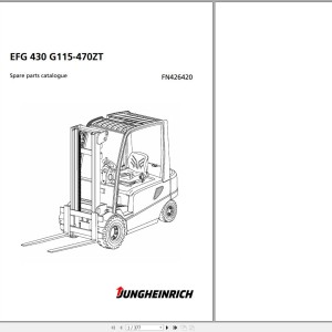 Jungheinrich EFG 430 G115-470ZT Parts Catalog FN426420