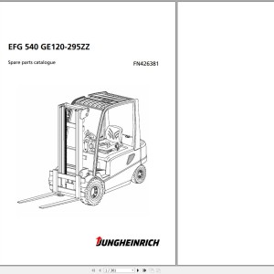 Jungheinrich EFG 540 GE120-295ZZ Parts Catalog FN426381