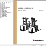 Jungheinrich EKS 208 L+F 080 600 DZ Parts Catalog FN427006