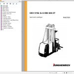 Jungheinrich EKX 515k G+S 083 650 ZT Parts Catalog FN427059