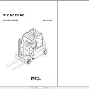 Jungheinrich EP 50 MP 2SP 400 Parts Catalog FN426388