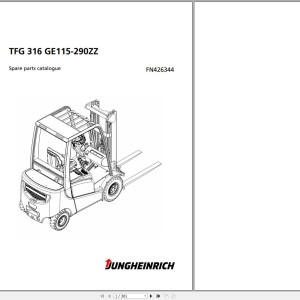 Jungheinrich TFG 316 GE115-290ZZ Parts Catalog FN426344