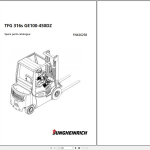 Jungheinrich TFG 316s GE100-450DZ Parts Catalog FN426258