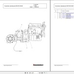 Jungheinrich TFG 320 ge110-380zt Parts Catalog FN427114