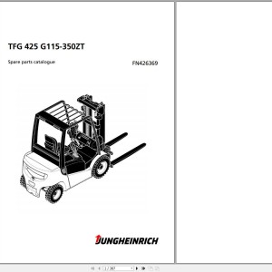 Jungheinrich TFG 425 G115-350ZT Parts Catalog FN426369