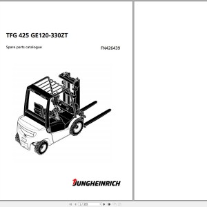 Jungheinrich TFG 425 GE120-330ZT Parts Catalog FN426439