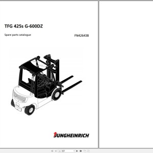 Jungheinrich TFG 425s G-600DZ Parts Catalog FN426438