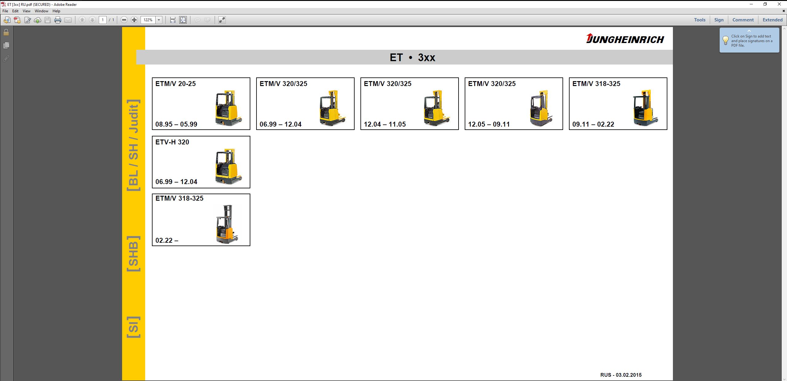 JUNGHEINRICH JETI SH v4.37.15 RU15 05.2025 Service Information (3)