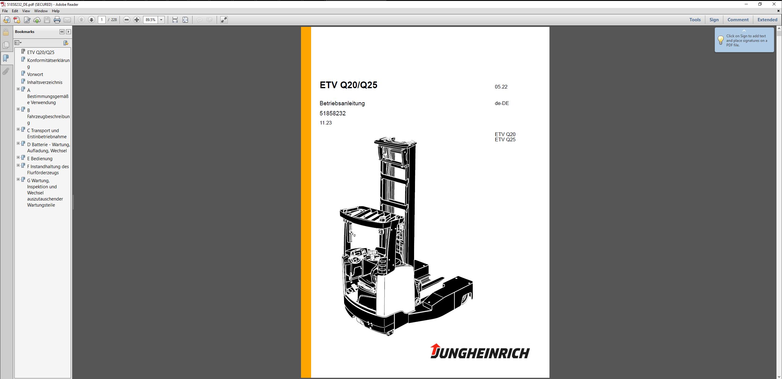 Jungheinrich JETI SH v4.37.16 DE16 06.2025 Service Information_5