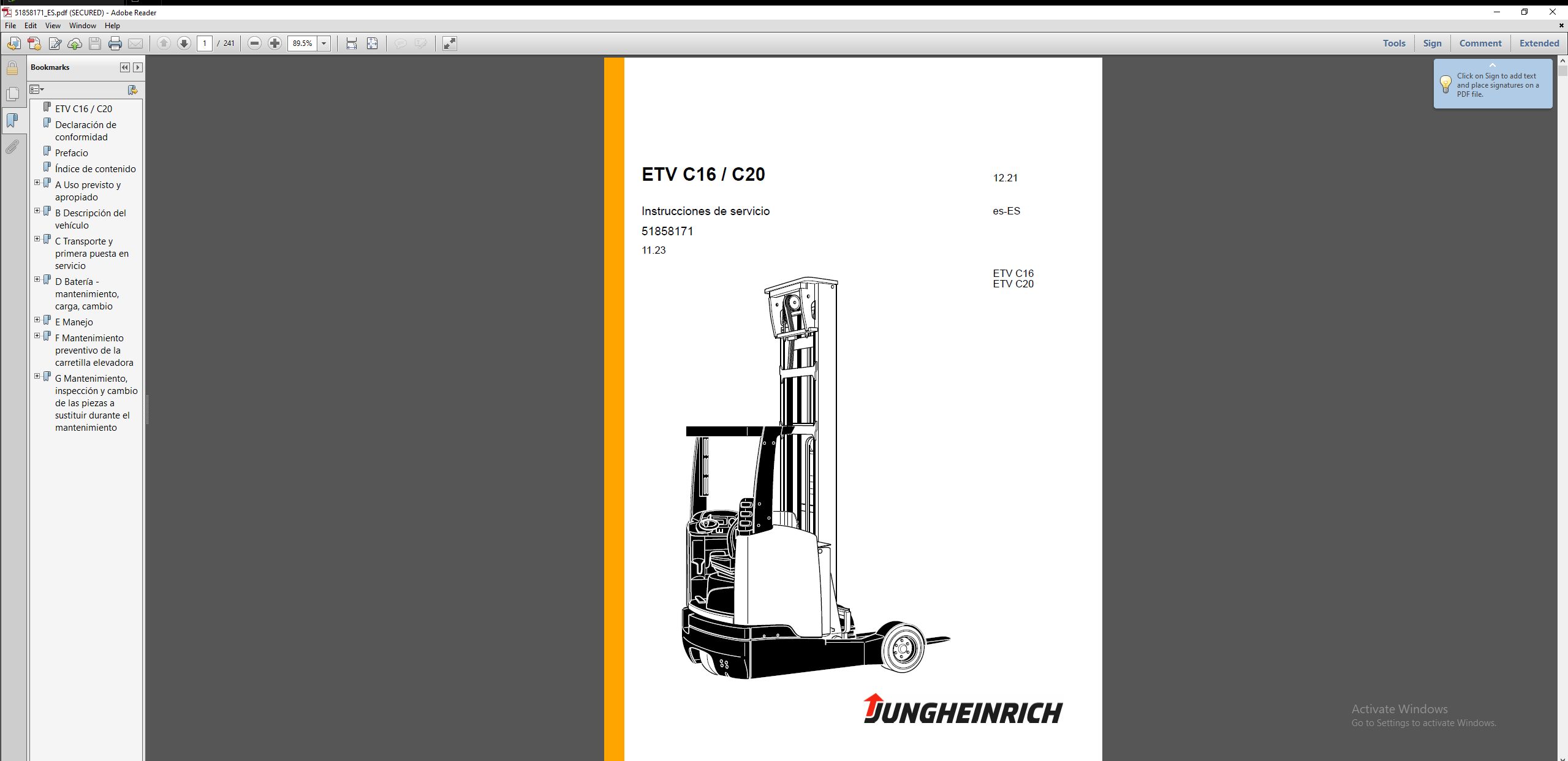 JUNGHEINRICH JETI SH v4.37.16 ES16 06.2025 Service Information_4