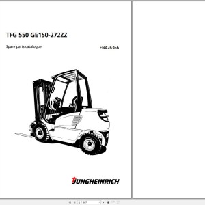 Jungheinrich TFG 550 GE150-272ZZ Operating Instructions FN426366
