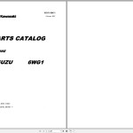 Kawasaki 18.5GB PDF 2021 KCM Wheel Loader Service Part Operation Maintenance Manual