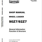 Kawasaki 7.56 GB PDF Construction Service Shop Manual