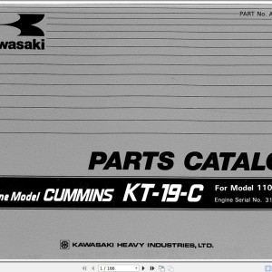 Kawasaki 110Z 110ZII Parts Catalog