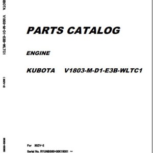 Kawasaki 30ZV-2 Parts Catalog