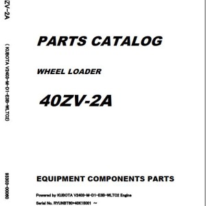 Kawasaki 42ZV-2 Parts Catalog