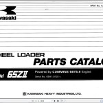 Kawasaki 45ZII To 65ZIV-2 Parts Catalog