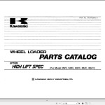 Kawasaki 45ZII To 70ZII Parts Catalog