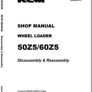Kawasaki 50Z5 60Z5 Shop Manual