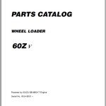 Kawasaki 55DV 60ZV Parts Catalog