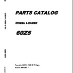Kawasaki 60Z5 Parts Catalog