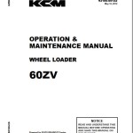 Kawasaki 60ZV Operation & Maintenance Manual