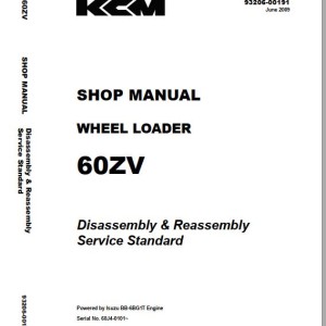 Kawasaki 60ZV Shop Manual