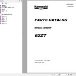 Kawasaki 62Z7 Parts Catalog