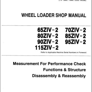 Kawasaki 65ZIV-2 115ZIV-2 Shop Manual