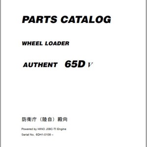 Kawasaki 65DV Parts Catalog 93307-00281