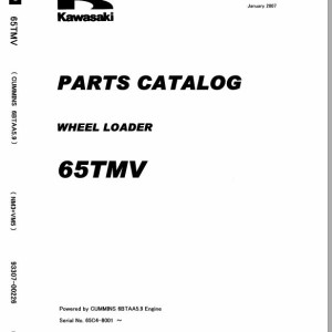 Kawasaki 65TMV Parts Catalog