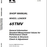 Kawasaki 65TMV Shop Manual