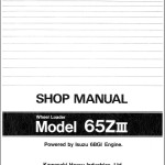Kawasaki 65ZIII Shop Manual