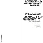 Kawasaki 65ZIV Operation & Maintenance Manual