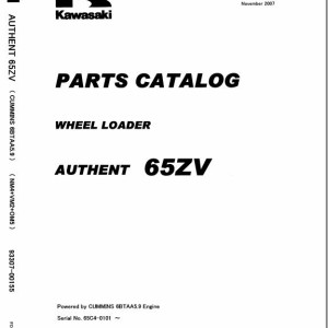 Kawasaki 65ZV 65TMV Parts Catalog