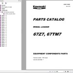 Kawasaki 67Z7 67TM7 67TM7B Parts Catalog