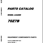 Kawasaki 70Z7 70TM7 70Z7B Parts Catalog