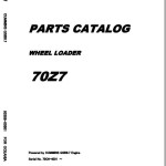 Kawasaki 70Z7 70TM7 70Z7B Parts Catalog