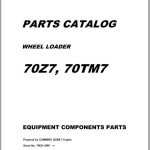 Kawasaki 70Z7 70TM7 70Z7B Parts Catalog