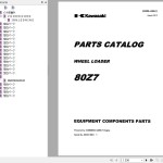 Kawasaki 70Z7 70TM7 80Z7 80Z7B Parts Catalog